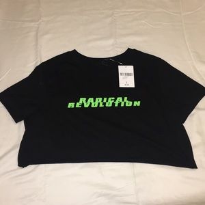 Brandy Melville revolution crop top
